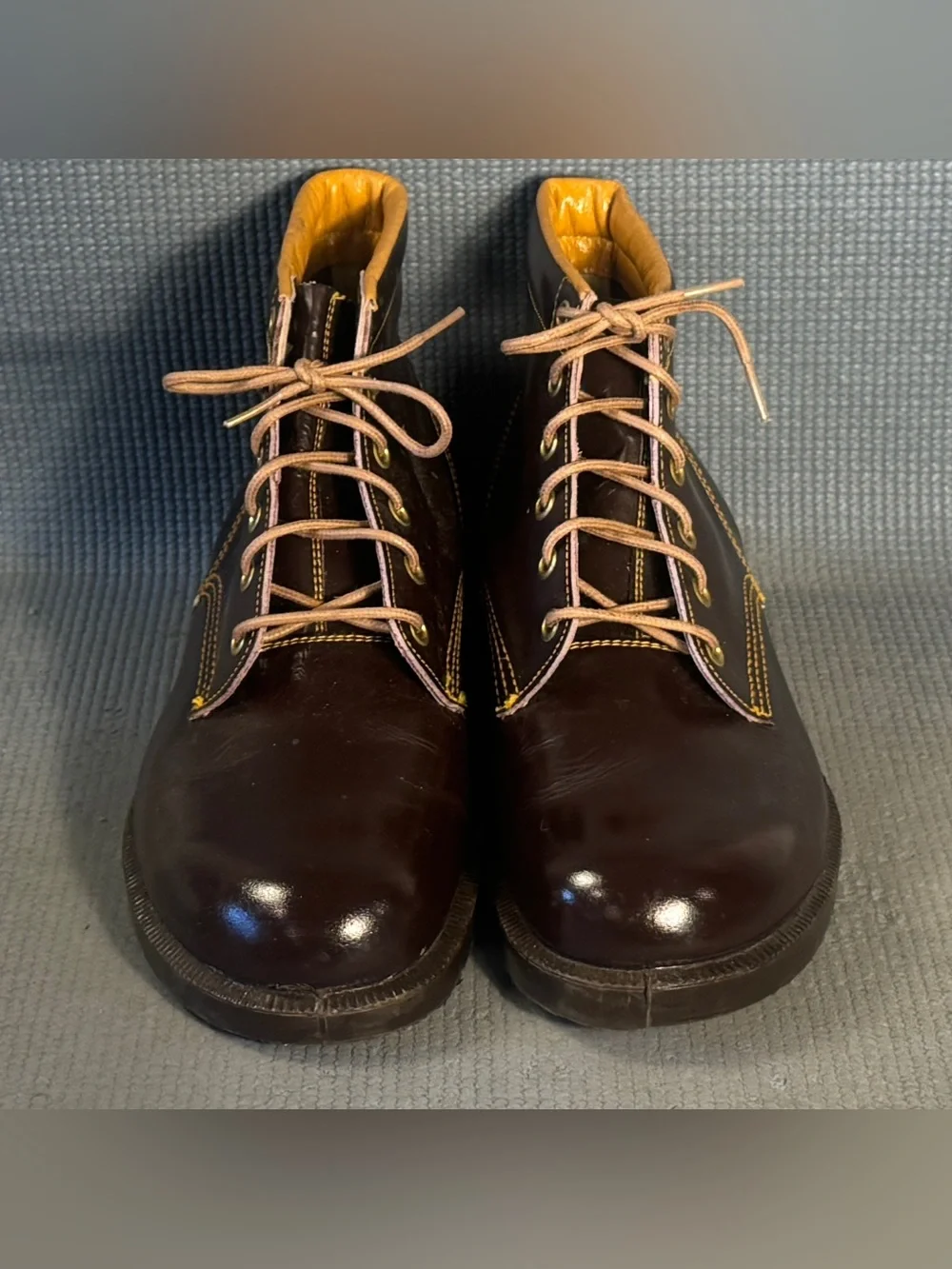 Dutch Military Surplus Leer Continental Boots Men’s Size 8.5